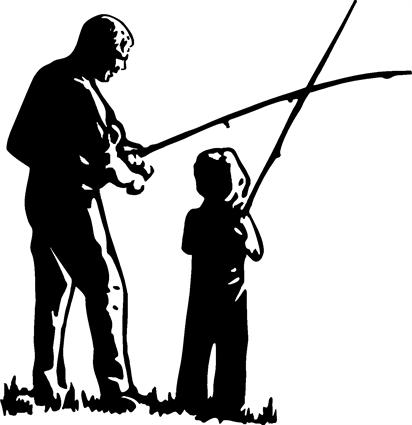 man-boy-fishing