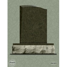 Single Grave Designer Series Upright - DSM 011